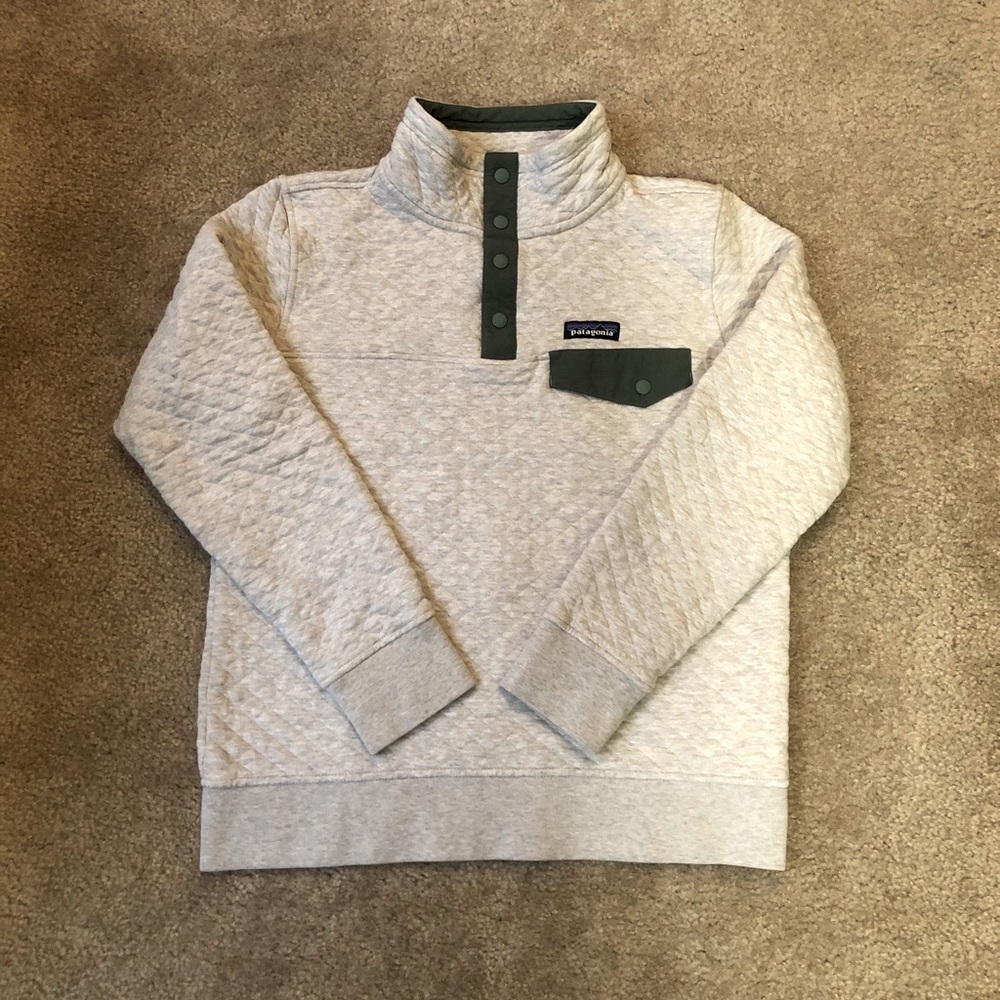 *SOLD* Patagonia cotton quilt snap pullover